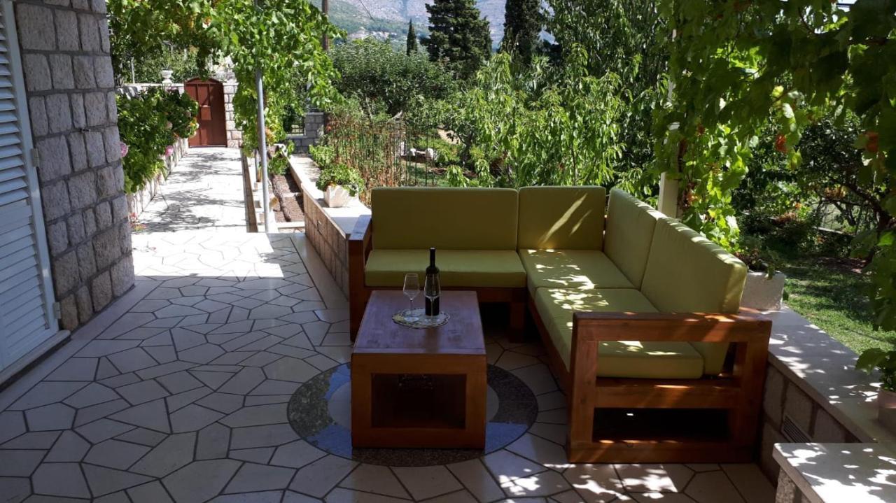 Villa Silvija Mlini Buitenkant foto